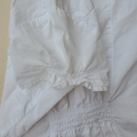 Active Basic white cap sleeve shirt - Picture 7 of 10